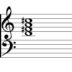 D Major7 Chord Music Notation